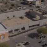 Construction progress on the new 20,000 square foot retail building at Apple Valley Commons