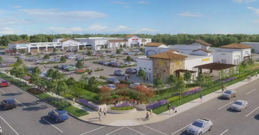 Arboretum Marketplace retail development in North Fontana, California
