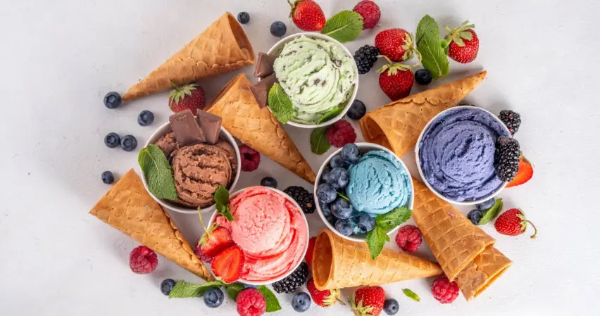 Bruster’s Real Ice Cream at Hamner Place in Eastvale, California