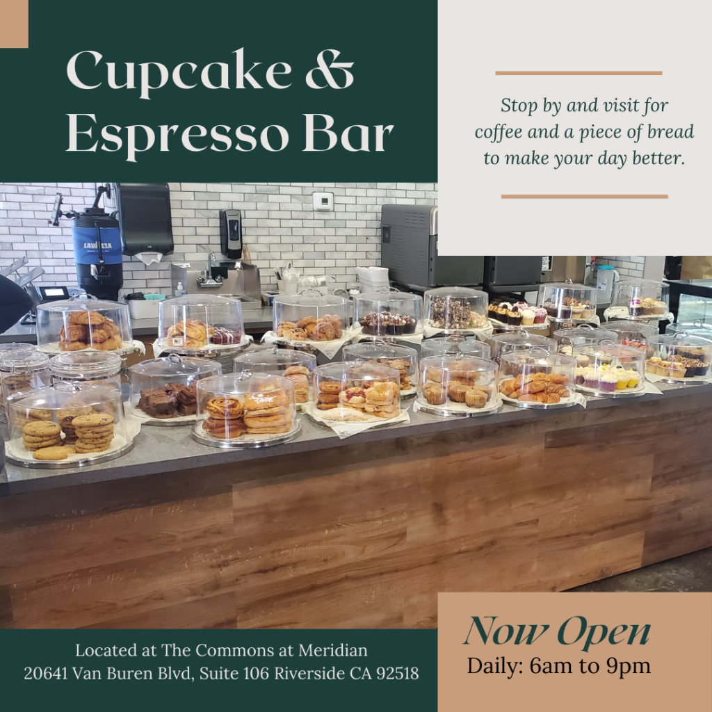 cupcake and expresso bar